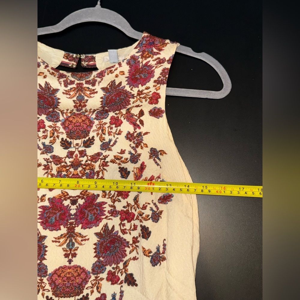 Ecoté Boho Floral Open Back Tunic/Mini dress size Medium GUC - Picture 8 of 9